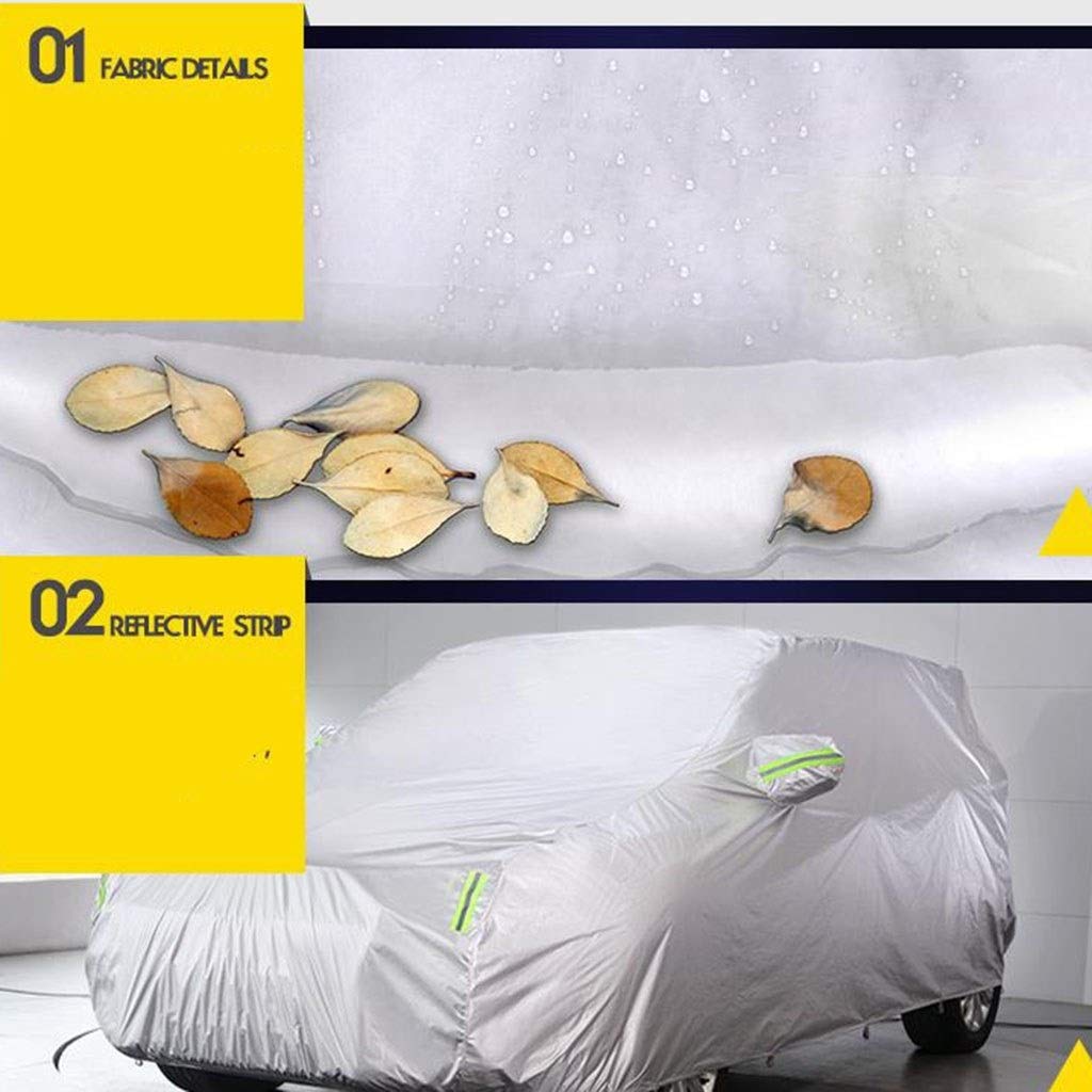 Waterproof Breathable Car Cover for Ford EcoSport - Universal Fit, UV Protection & Rainproof - Perfect for Outdoor Parking, Travel & Long-Term Storage