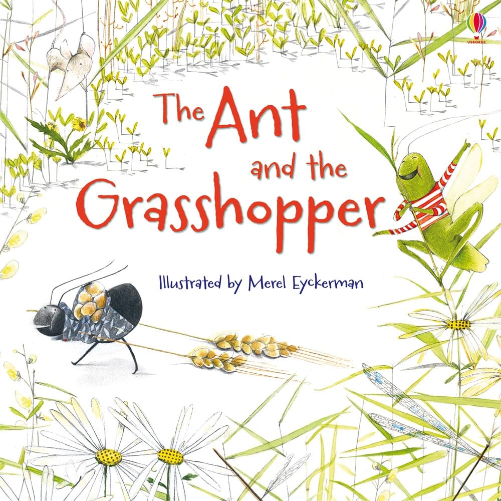 The Ant and the Grasshopper - Classic Aesop's Fable Picture Book for Kids | Bedtime Story, Moral Lesson, Early Childhood Education