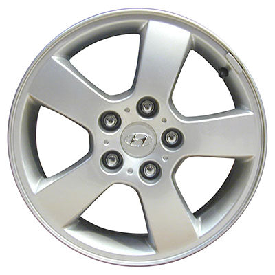 16 Inch Hyundai Tucson OEM Silver Wheel Rim ALY070713 (2007-2009 Model) - Perfect for Replacement & Car Upgrades | Fits 529102E300