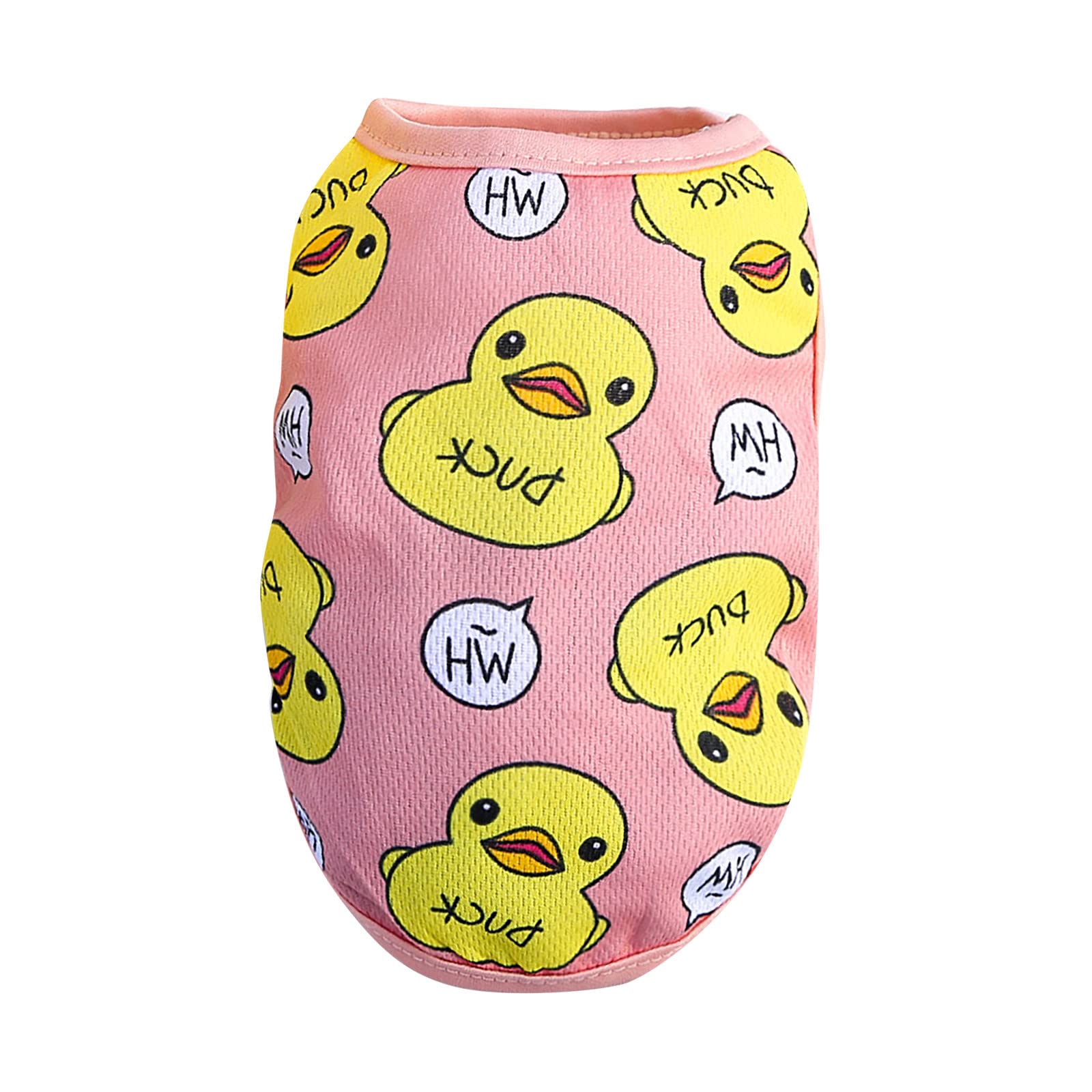 Letter Print Pet Shirt for Dogs & Cats - Cute Loose Fit Outfit for Playtime