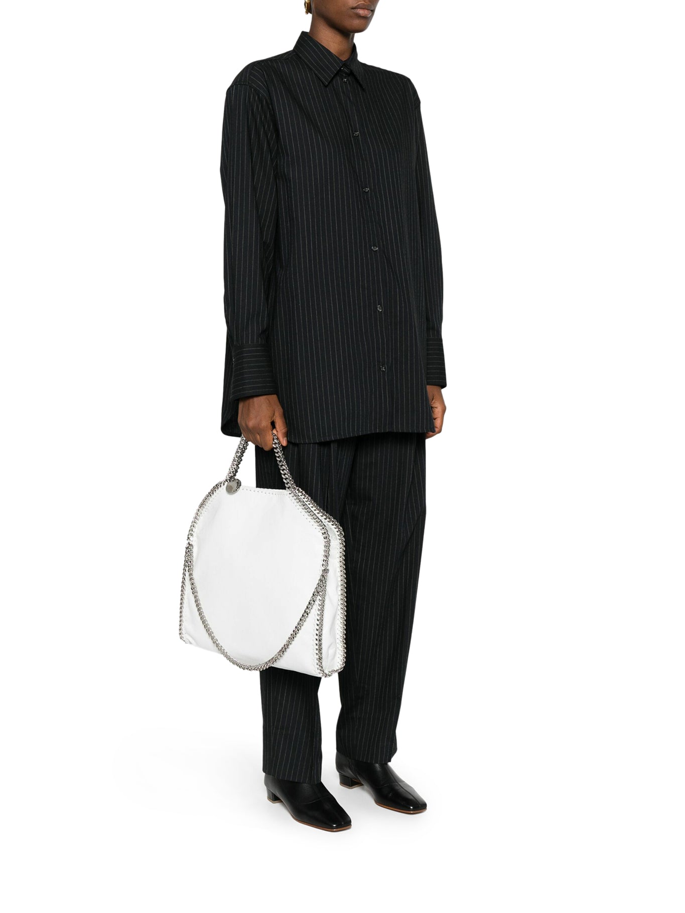 Stylish Falabella Tote Bag for Women - Large Canvas Shoulder Bag with Zipper Closure - Perfect for Work, Travel & Shopping