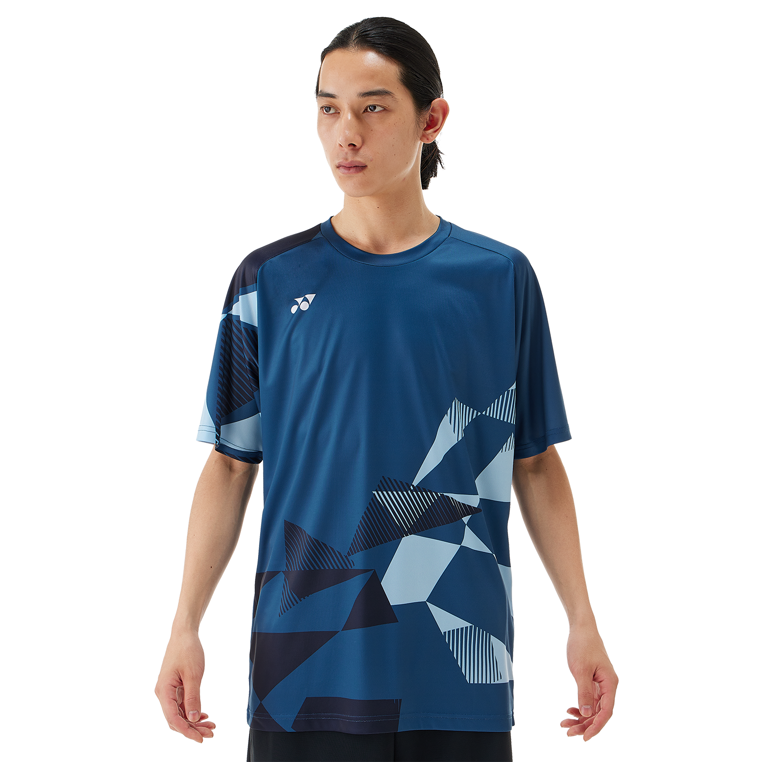 Yonex 16744 Men's Badminton Shirt - Breathable Quick-Dry Performance Top for Badminton & Tennis - Ideal for Tournaments & Casual Play