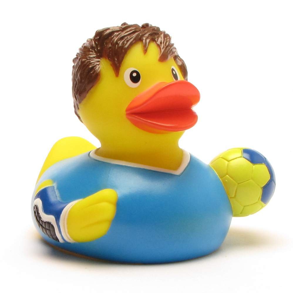 Duckshop Squeaky Bath Duck Toy - 8 cm Rubber Duck for Kids Bath Time Fun, Baby Shower Gift & Pool Party Decor