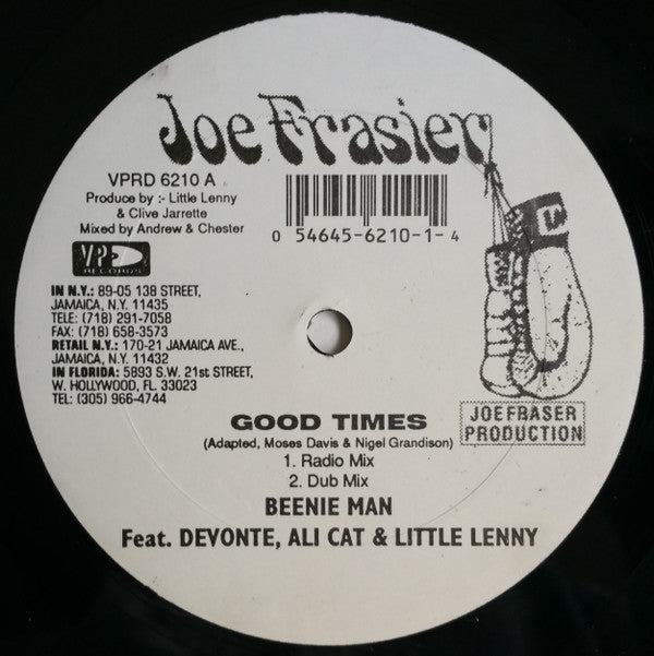 Beenie Man feat. Devonte, Alley Cat & Little Lenny - Good Times Reggae Music Album | Dance Party, Beach Vibes & Caribbean Celebration
