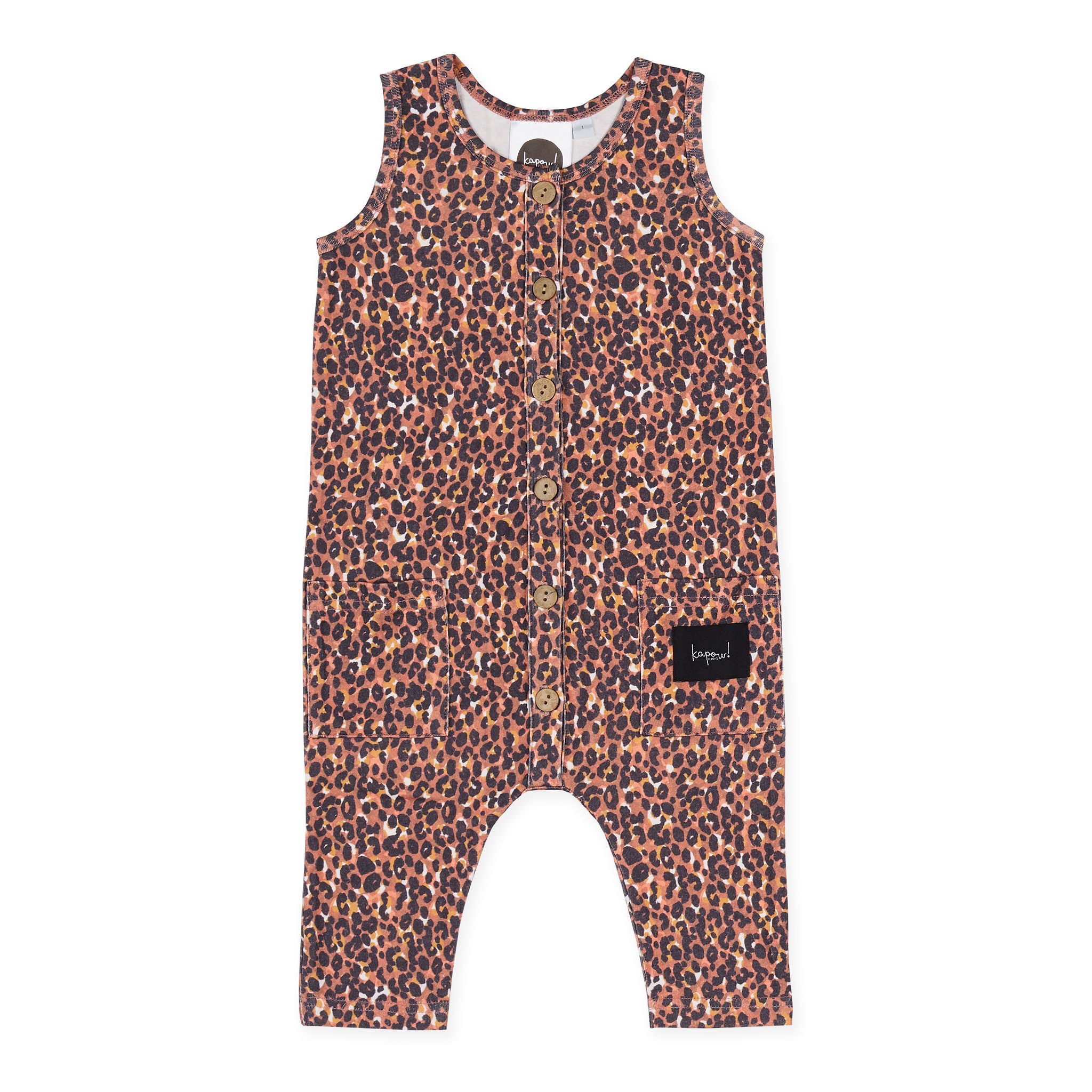 Kapow Kids Feline Long Jumpsuit - Soft & Comfortable Baby Romper for Boys & Girls | Perfect for Playtime, Daycare & Family Outings