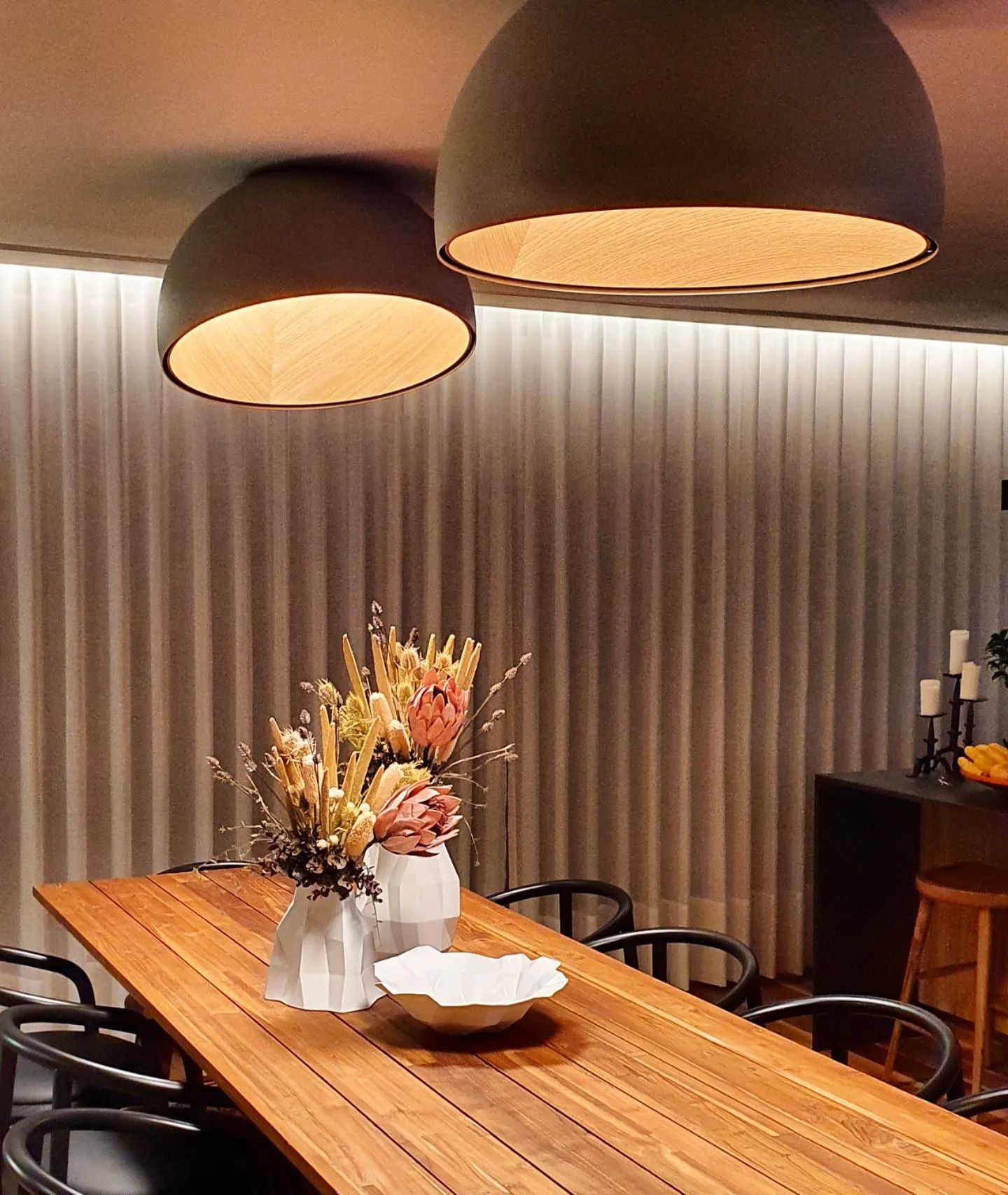 Modern Duo Ceiling Light Fixture - Adjustable LED Chandelier for Living Room & Bedroom - Perfect for Home, Office & Dining Room Lighting
