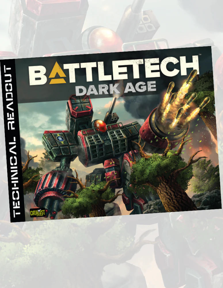 BattleTech Technical Readout: Dark Age - Official Game Guide & Mech Manual for Tabletop Strategy Gaming | Perfect for War Game Enthusiasts & Sci-Fi Battles