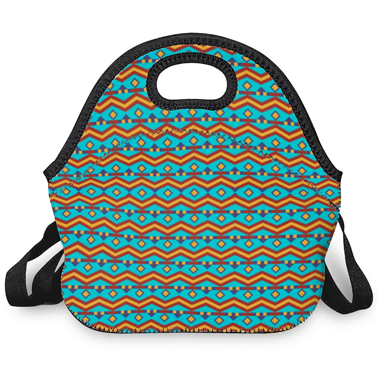 Southwest Insulated Lunch Bag with Adjustable Straps - Leakproof & Durable for Work, School & Picnics | Perfect for Adults & Kids