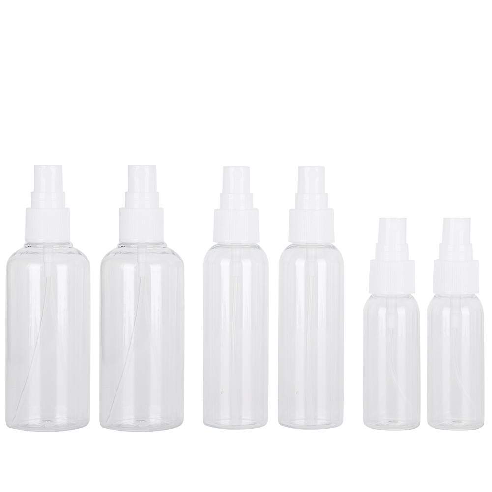 Clear Plastic Spray Bottle - Portable & Leak-Proof for Travel, Makeup, Hair Care & Home Use | Perfect for Cosmetics, Cleaning & DIY Projects