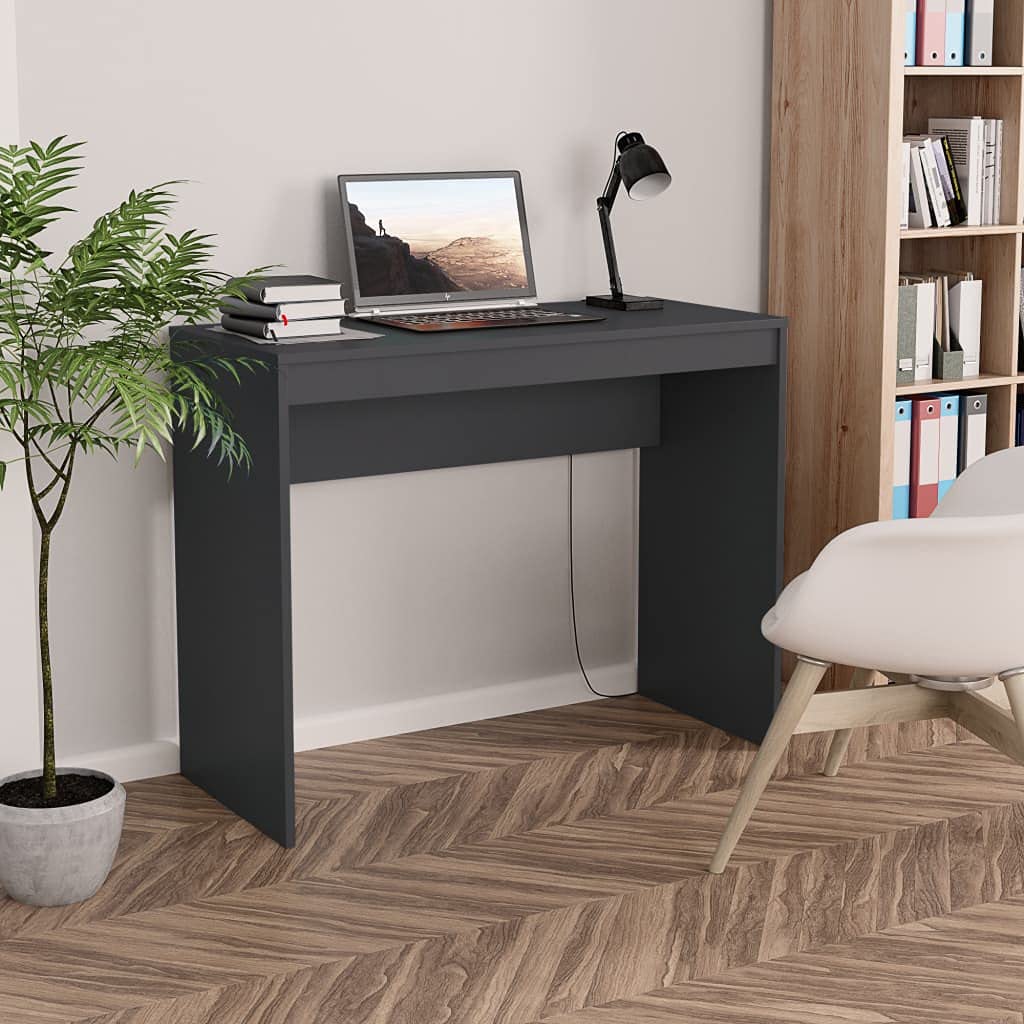 35-inch Compact Computer Desk - Modern Home Office PC Table for Small Spaces