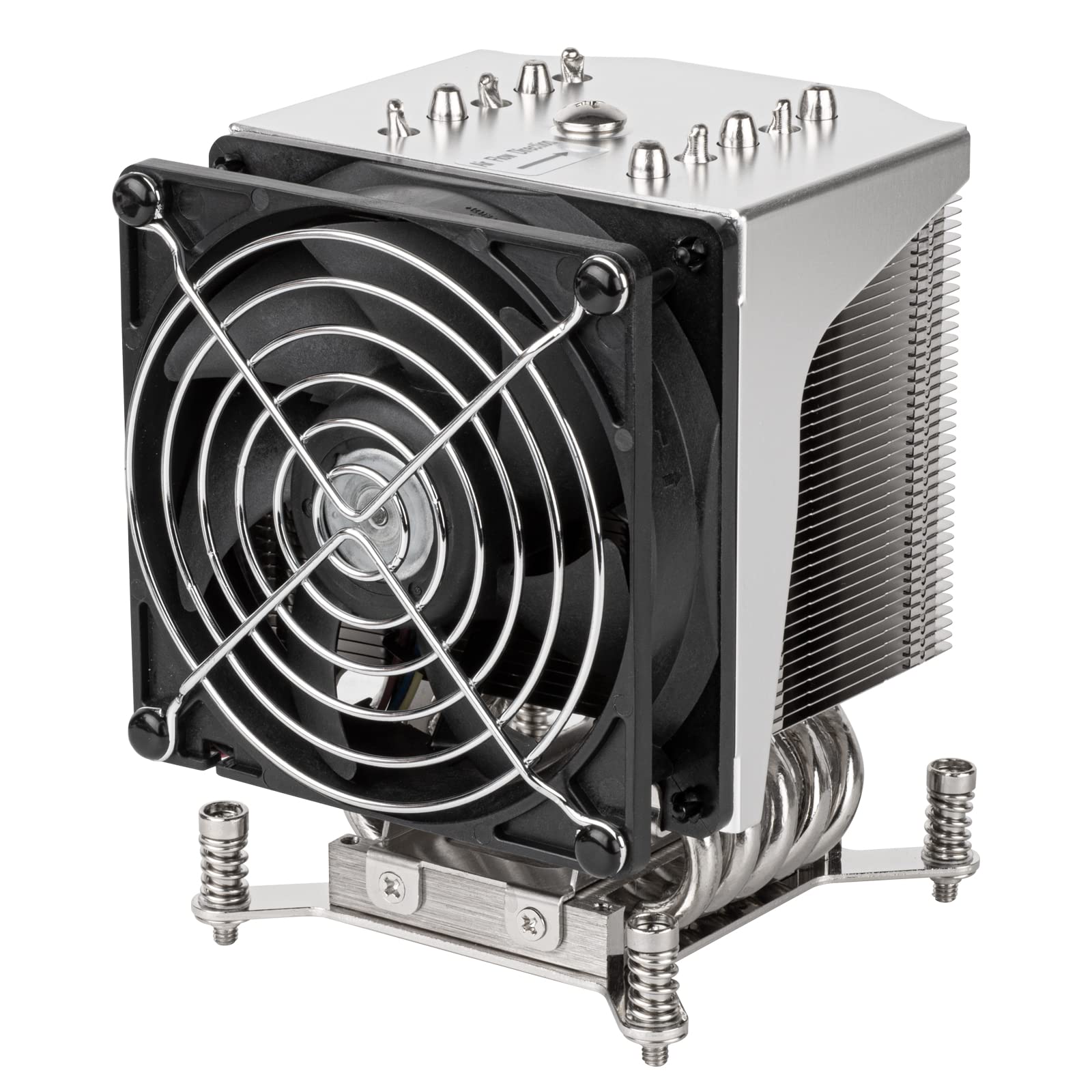SilverStone SST-XE04-2066 4U Server CPU Cooler - Compatible with Intel LGA2011/2066 Sockets - Ideal for Data Centers, Workstations & High-Performance Computing