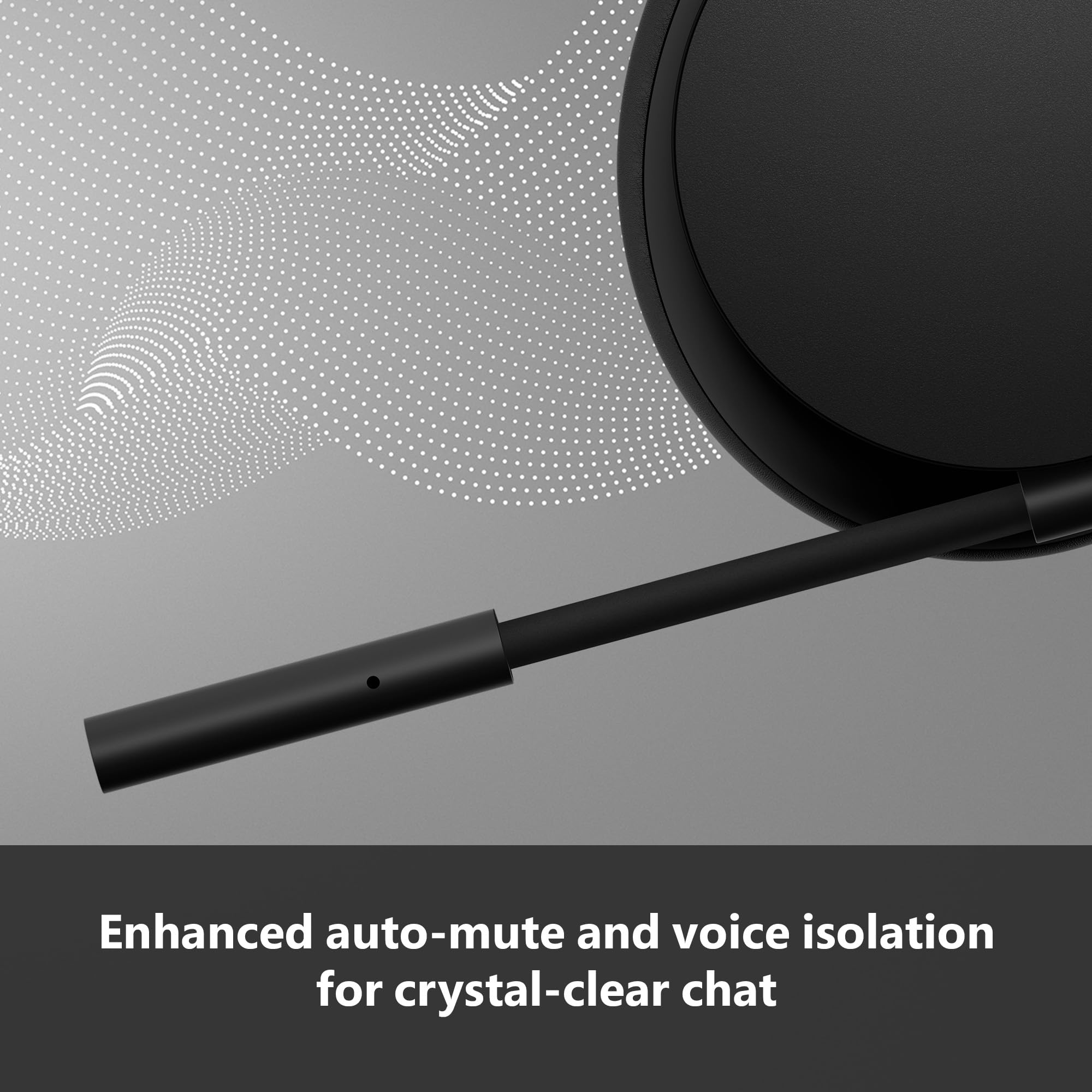 Xbox Wireless Gaming Headset with Dolby Atmos & Spatial Audio - Over-Ear Headphones for Xbox Series X|S, One, PC & Mobile - Carbon Black - Perfect for Immersive Gaming, Streaming & Online Chat