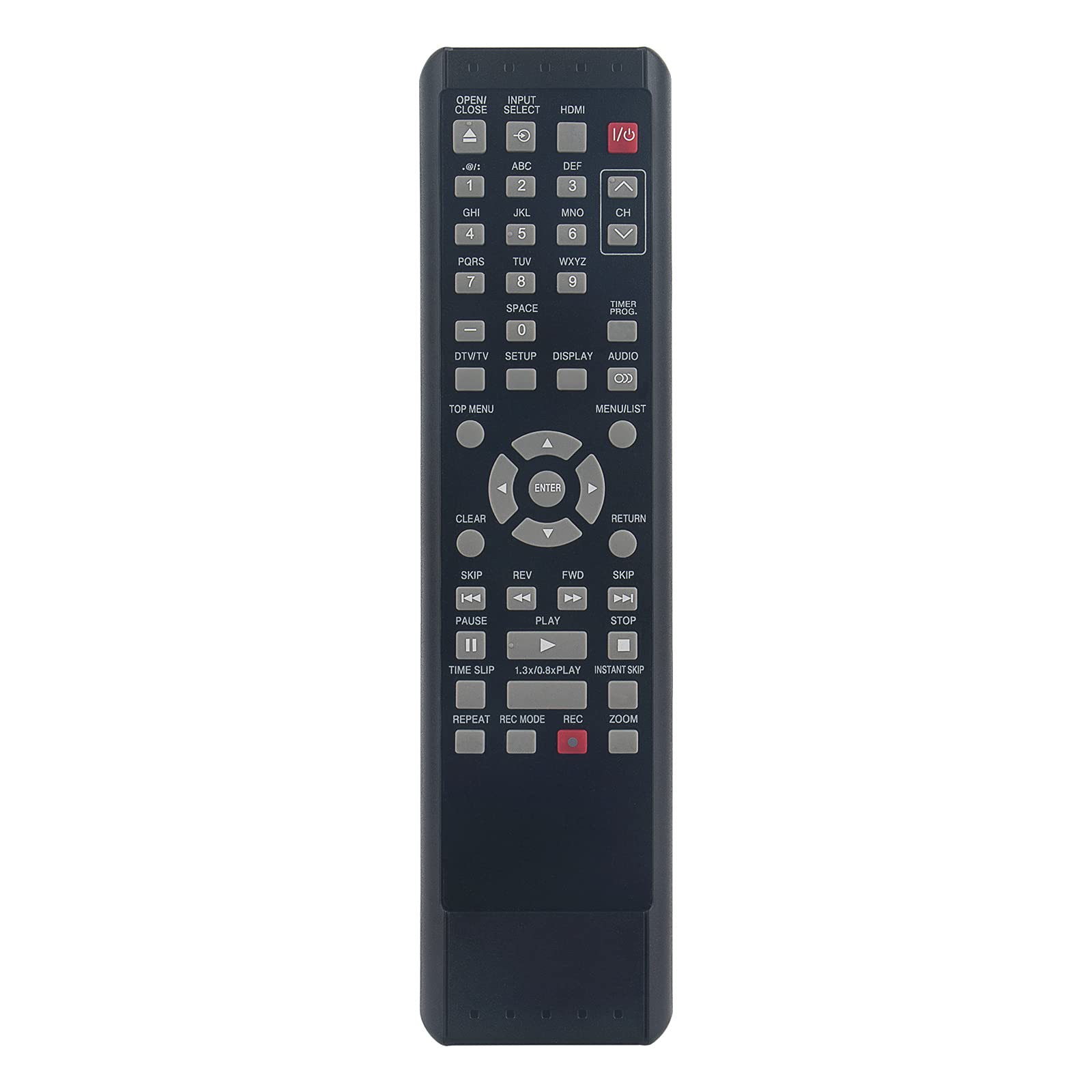 Replacement SE-R0264 Remote Control Compatible with Toshiba DVD Recorder D-R550/D-R560/D-R570 Series - Perfect for Home Entertainment & Media Playback