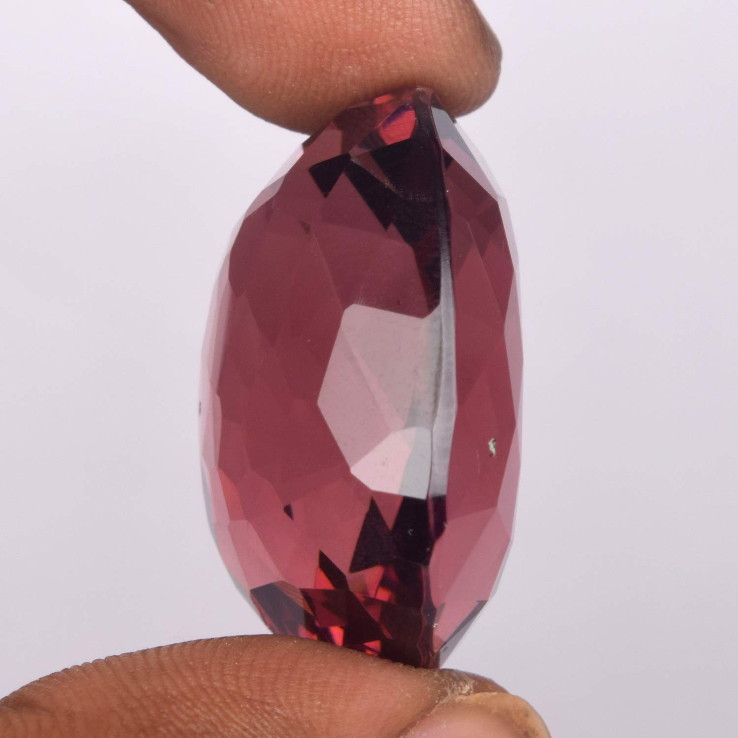 GEMHUB Natural Alexandrite Loose Stone 80-100 Carat Cushion Cut Color Changing Gemstone for Jewelry Making - Engagement Rings, Necklaces & Custom Designs