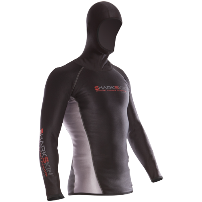 Men's Chillproof Hooded Long Sleeve Top - Warm & Comfortable for Outdoor Activities, Hiking, and Winter Sports