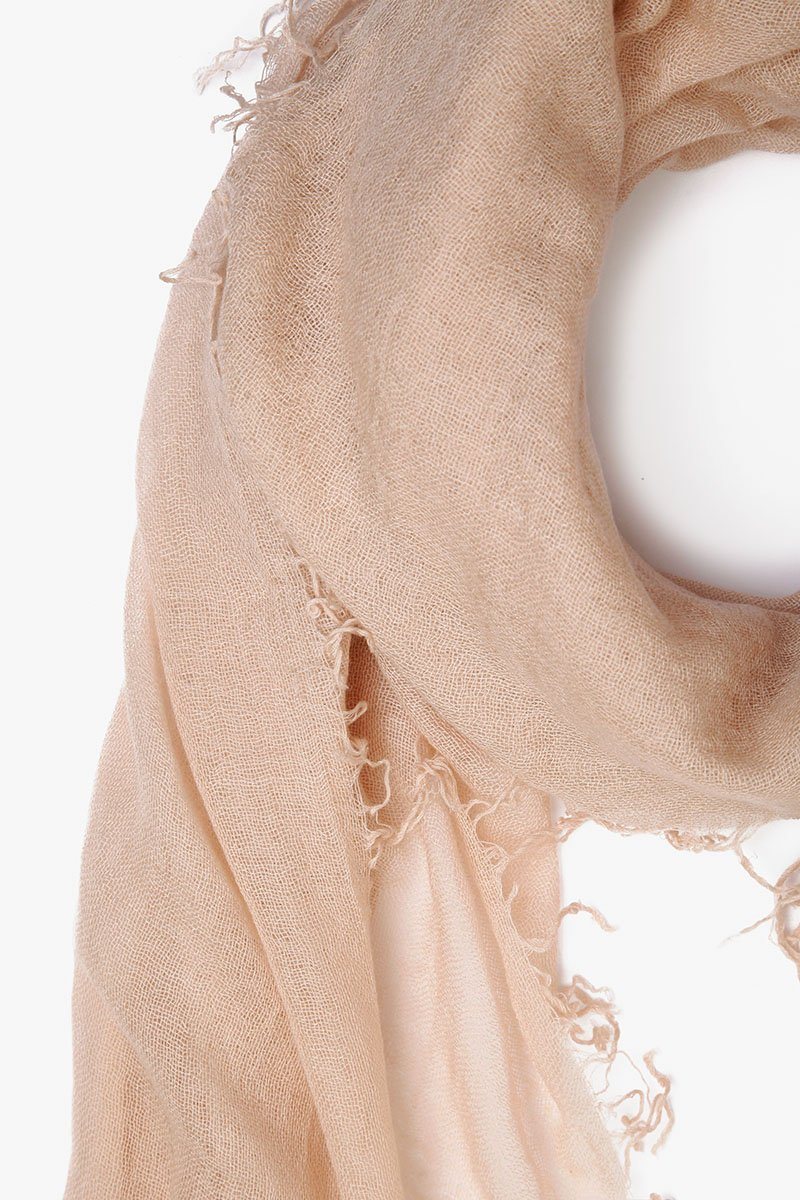 Luxury Cashmere and Silk Scarf for Women - Soft Doeskin Winter Wrap - Perfect for Office, Travel & Gift Giving