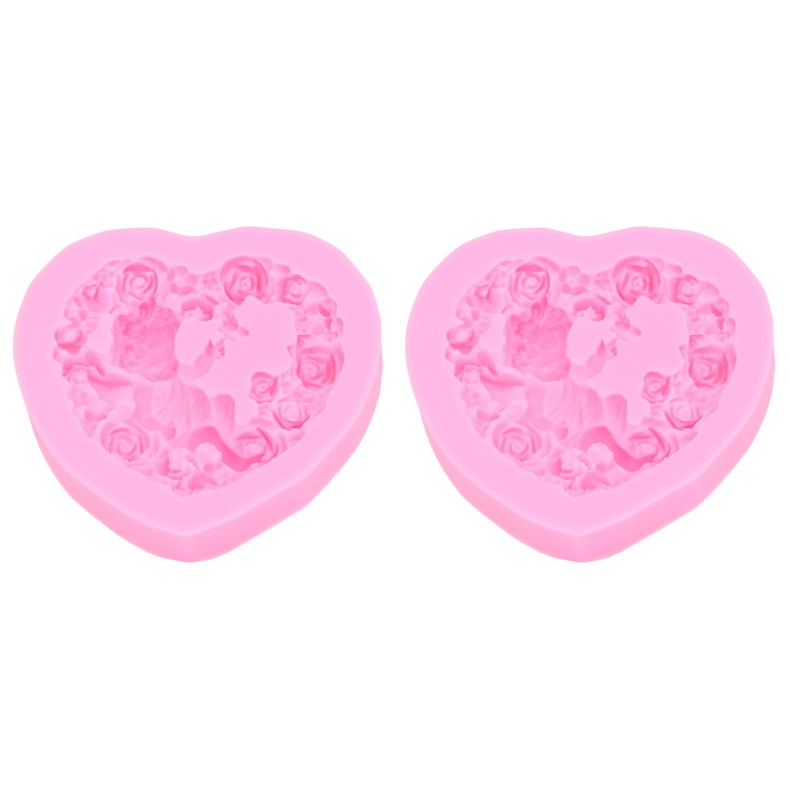 Eco-Friendly Silicone Fondant Molds - Durable, Odorless & Soft Baking Molds for Chocolate, Bread, Cake Decorating - Perfect for Home Baking & DIY Desserts
