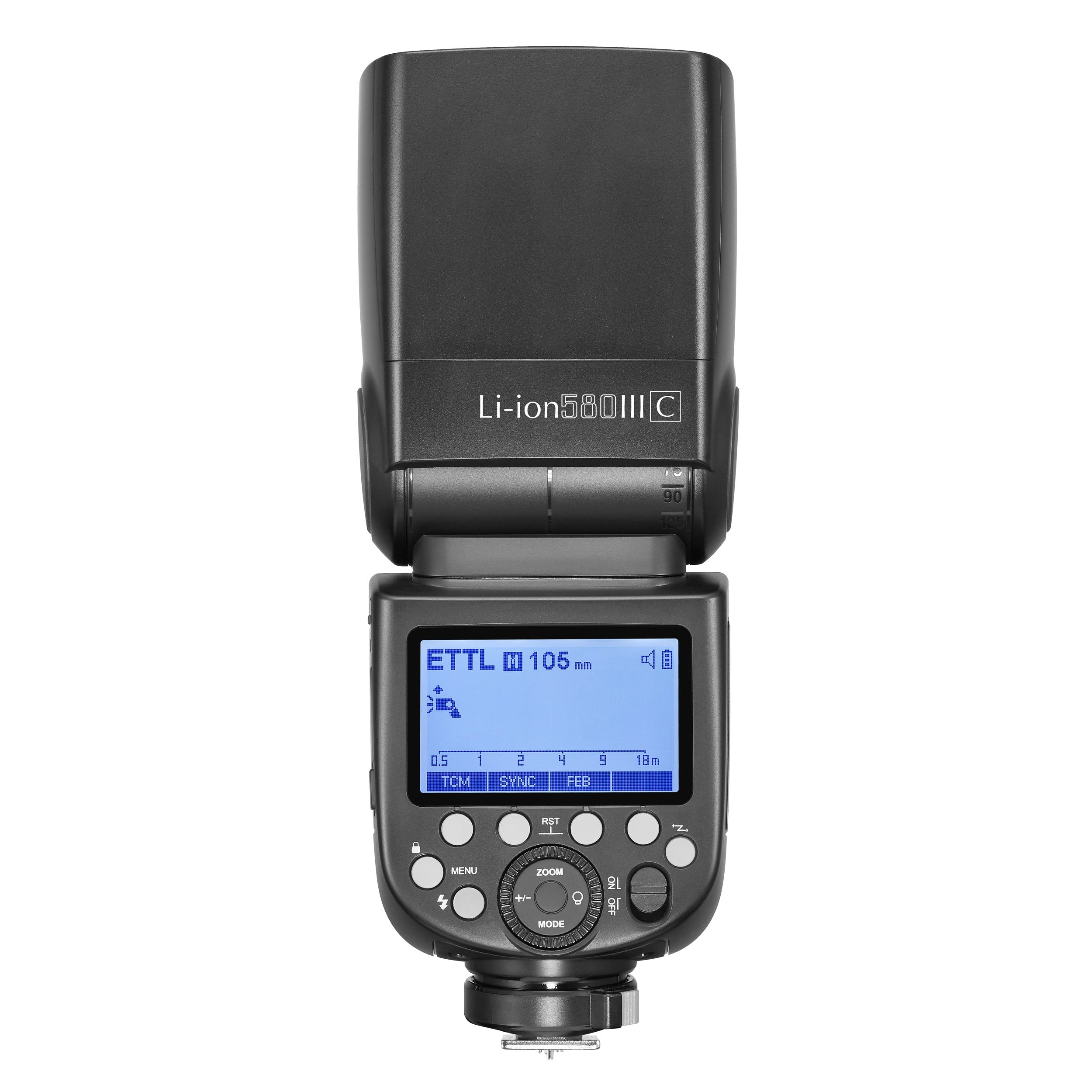 Li ION580III (V860III) TTL Speedlite Flash with Rechargeable Battery - Professional Photography Lighting for Studio, Portrait & Event Shooting - Clearance Sale