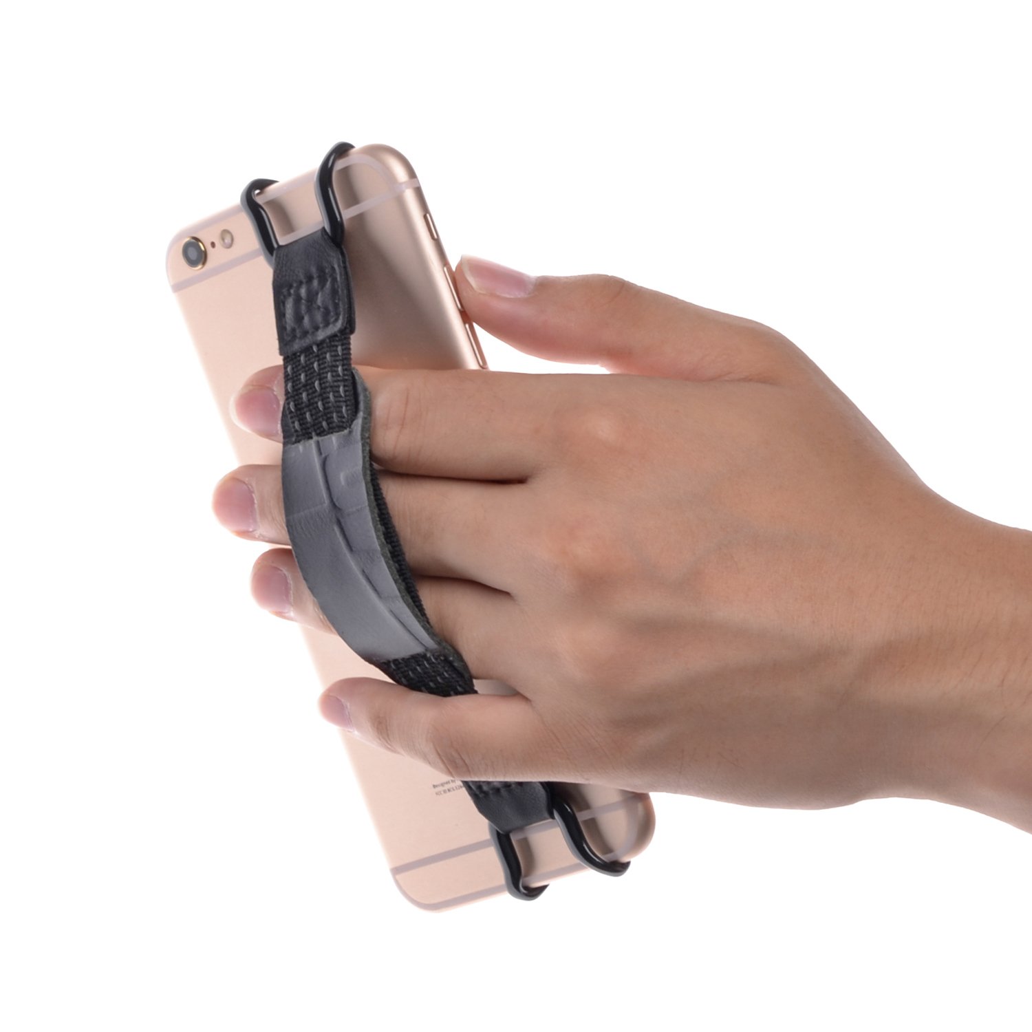 Premium Leather Phone Strap with Belt Holder - Compatible with iPhone 16 Pro Max, 15 Plus, 14 Pro, 13, 12, Xs, XR, SE & Galaxy S24, S23, A55, Mate 60/50 Pro - Secure Grip for Running, Hiking & Outdoor Activities