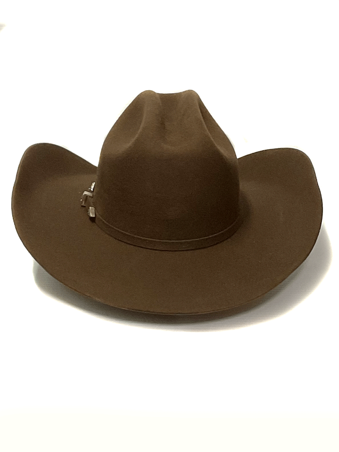 Justin JF0457COUNXLFW 4X Promo Western Felt Cowboy Hat in Fawn - Perfect for Rodeo, Country Music Festivals & Western Style Outfits