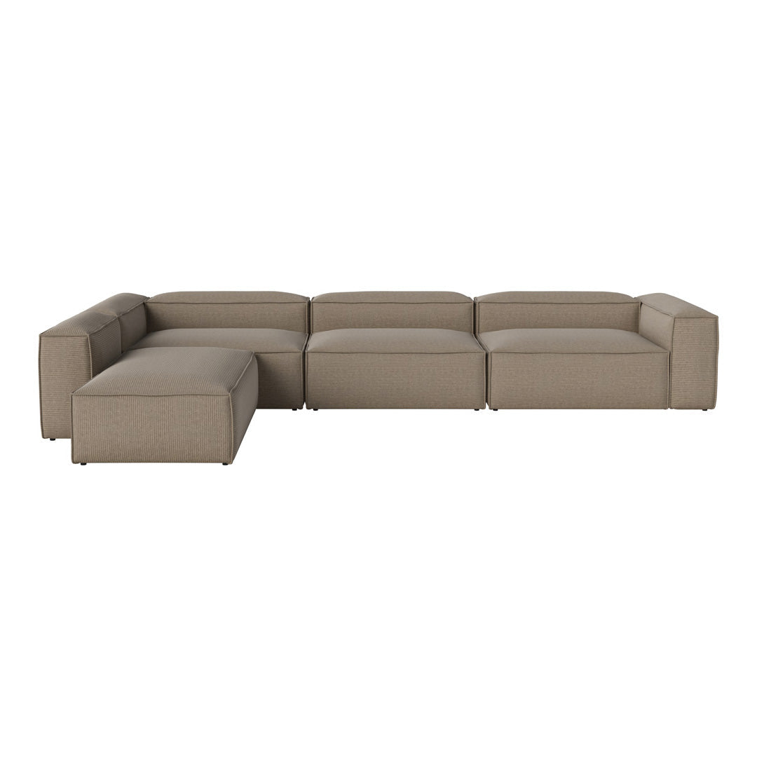 Cosima Corner Sofa with Open End - Modern L-Shaped Sectional Couch for Living Room, Lounge & Home Theater