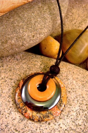 Power Talisman Necklace for Protection & Strength – Spiritual Jewelry for Meditation, Energy Healing & Daily Wear