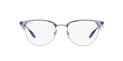 Transparent Violet on Silver/Demo Lens