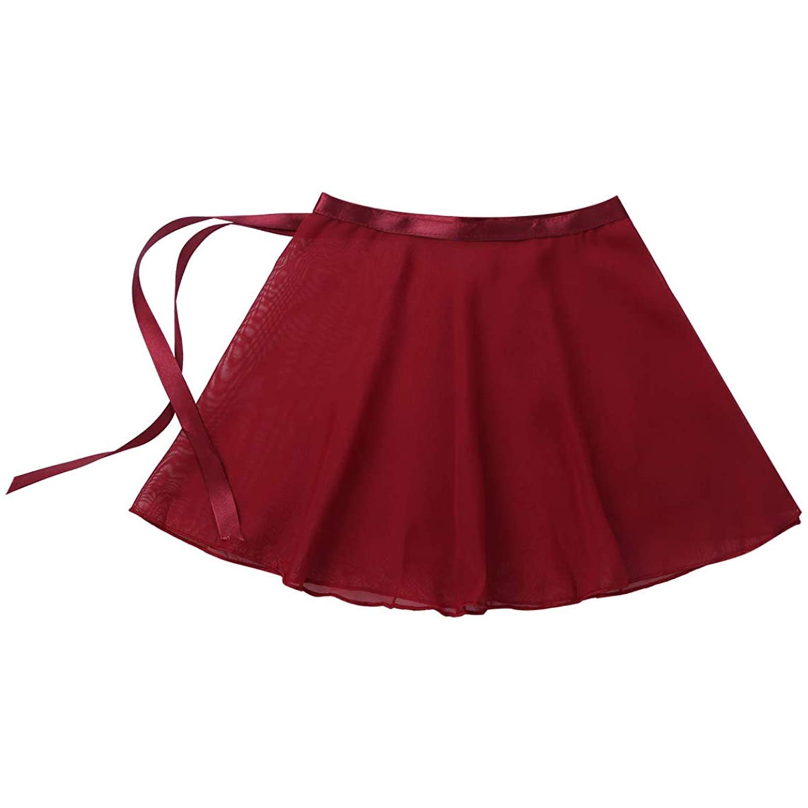 ZUYPSK Girls Ballet Skirts - Chiffon Wrap Tutu Skirt for Dance, Performance, Recital & Princess Dress Up