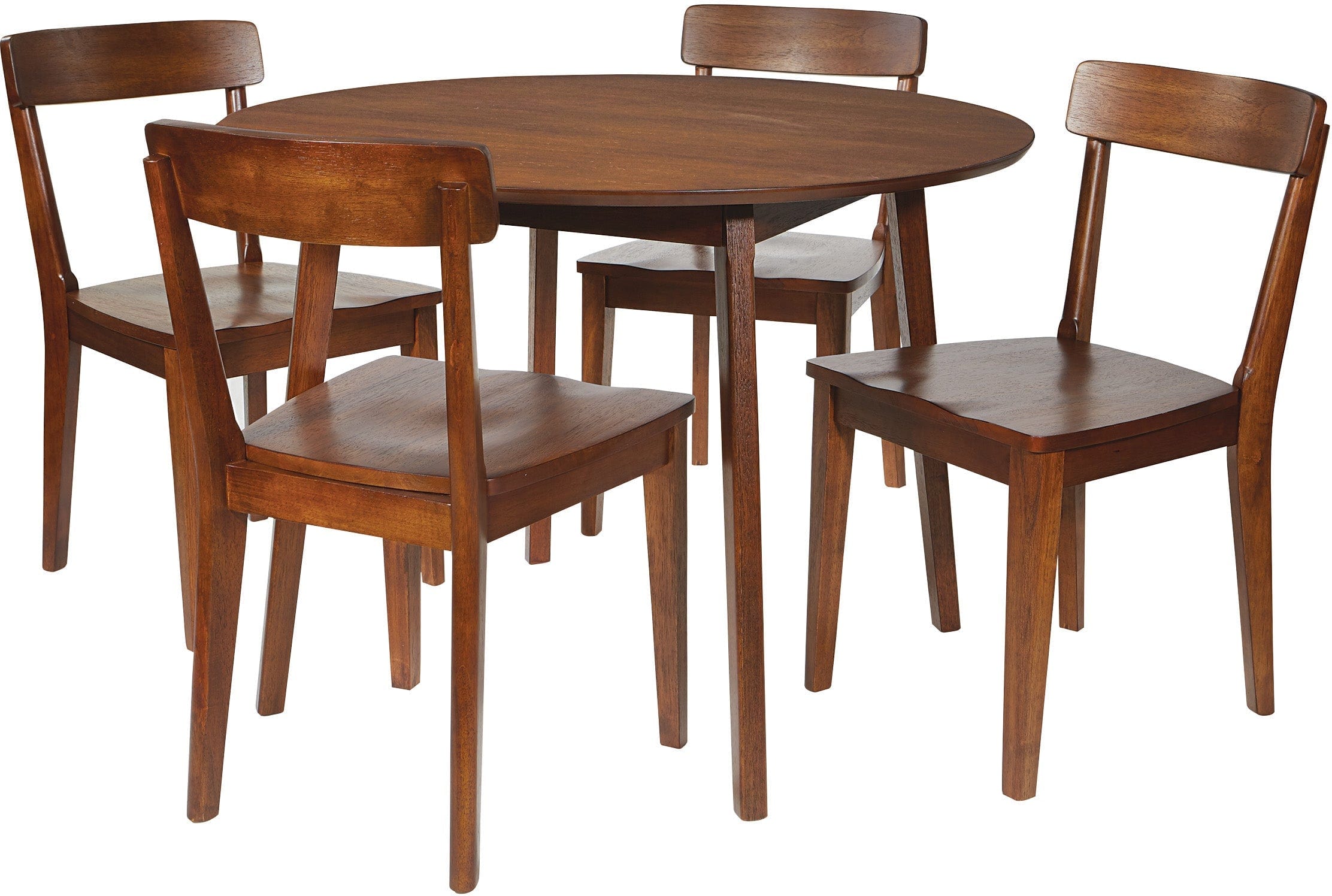 Office Star Chesterfield 5-Piece Dining Set - Modern Kitchen Table with 4 Chairs [CHEDTK] - Perfect for Small Spaces, Breakfast Nooks & Apartment Dining Rooms