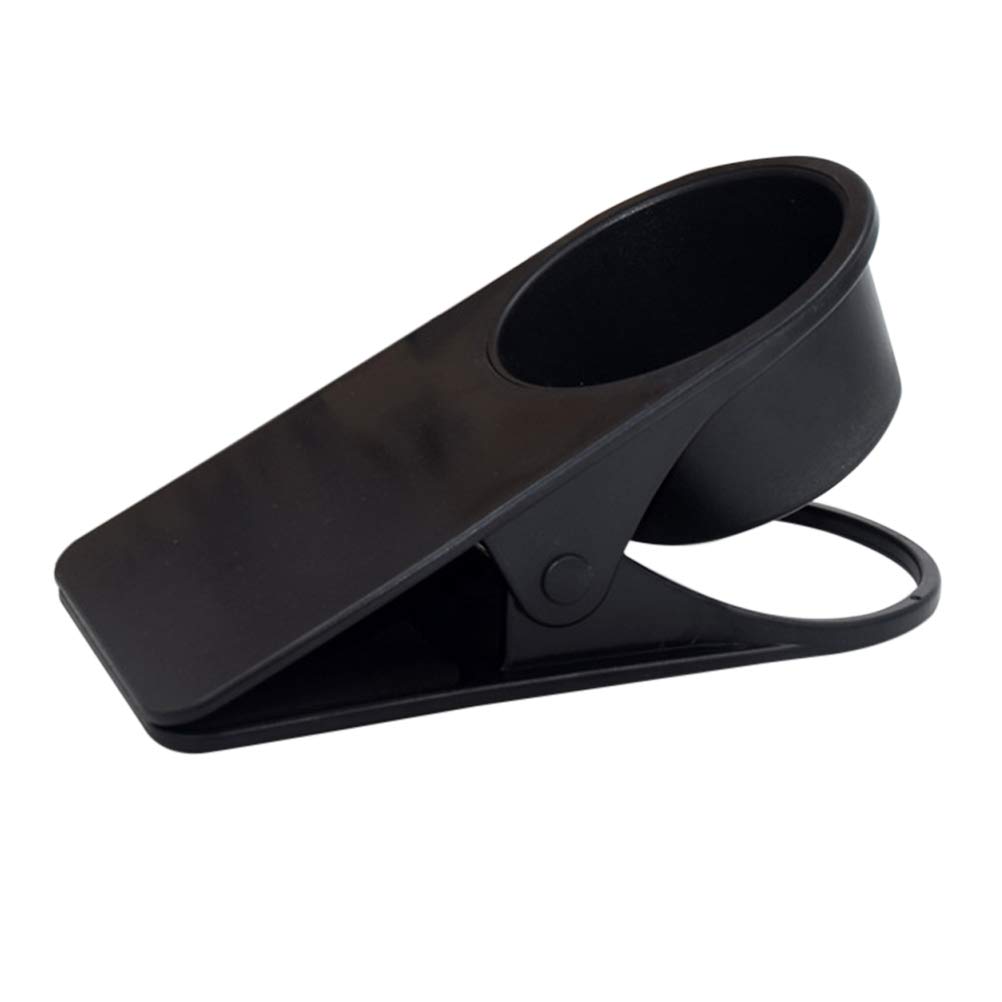 DOITOOL Cup Holder Clip for Bathroom, Office & Home - Black