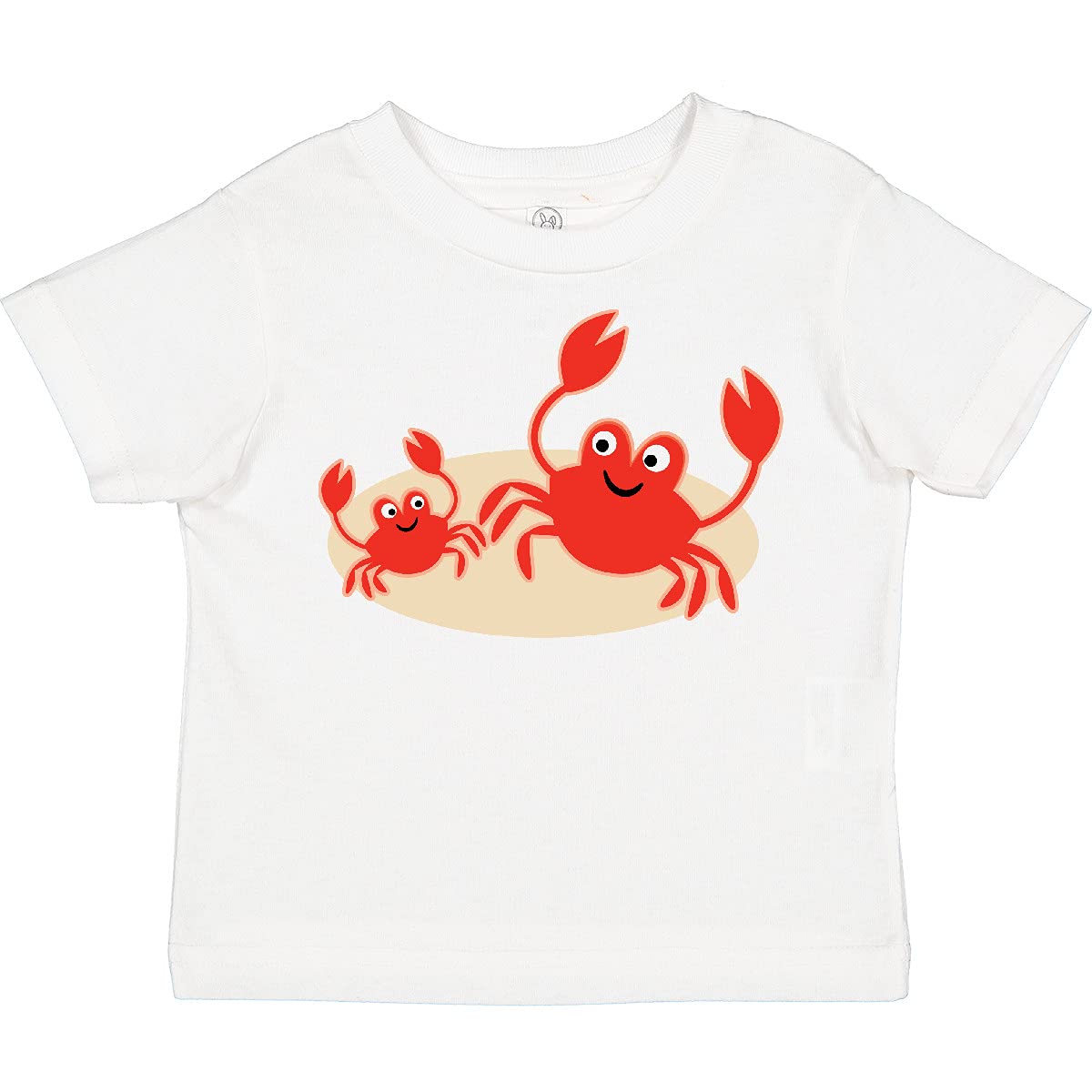 Inktastic Beach Crabs Cute Vacation Toddler T-Shirt - Soft Cotton Kids Tee for Summer Beach Trips & Family Vacations