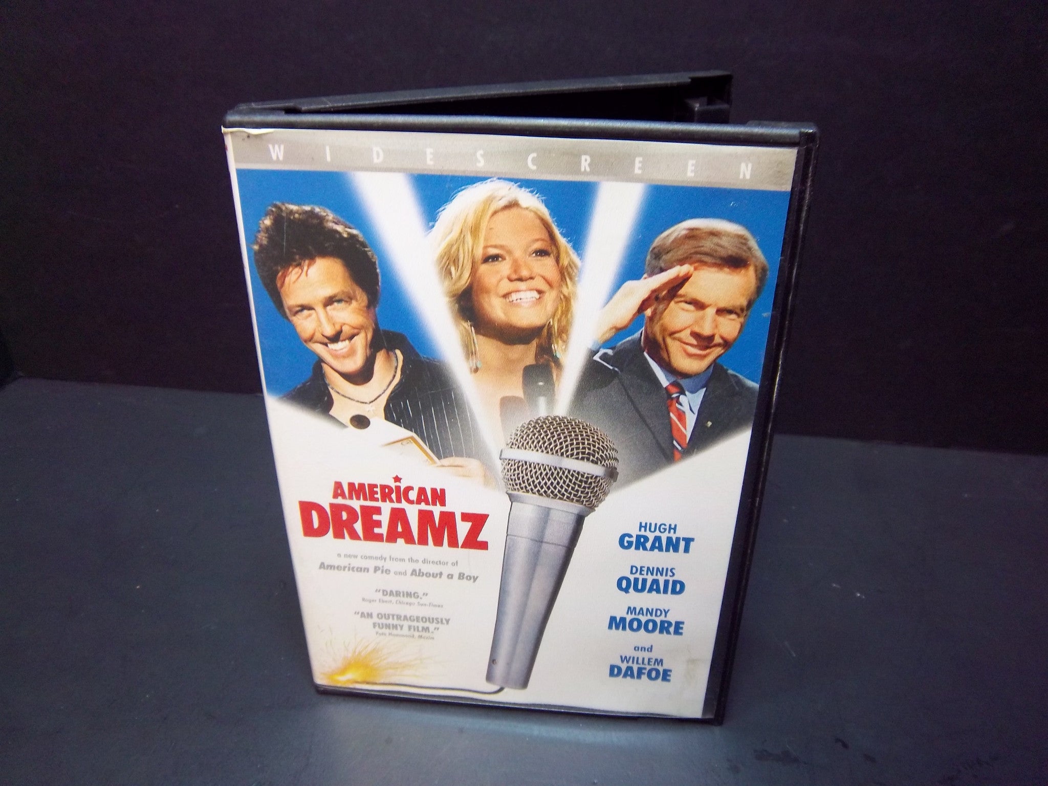 American Dreamz DVD - Starring Hugh Grant, Willem Dafoe & Dennis Quaid | Political Satire Comedy Movie | Perfect for Movie Nights & Political Humor Fans