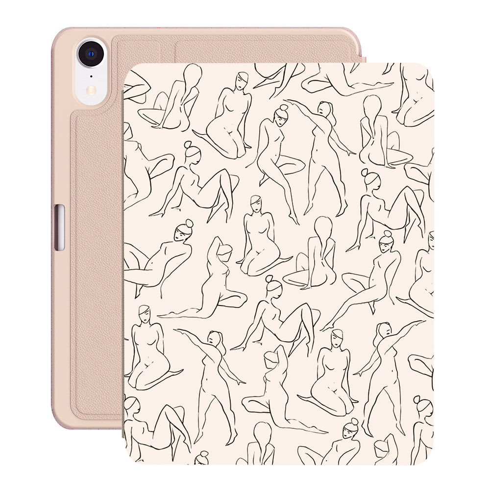 Stylish and Durable iPad Case 2.0 - Slim Protective Cover for iPad Air/Pro with Auto Sleep/Wake - Perfect for Work, Travel & School Use