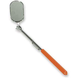 Ullman B2 Inspection Mirror - Professional Telescoping Inspection Tool for Automotive, HVAC & Industrial Use - Durable Stainless Steel Design with Adjustable Handle