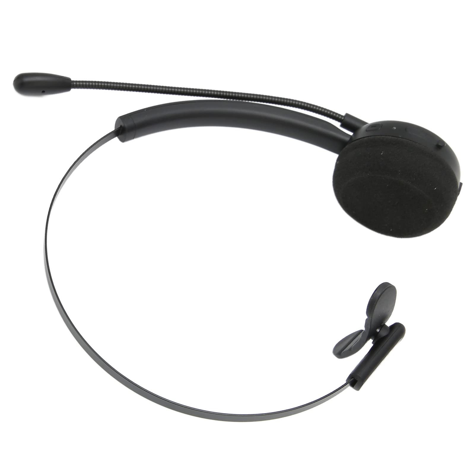 Professional Trucker Headset with Noise Cancelling Mic - Long Battery Life, Fast Charging & Skin-Friendly Design for Call Center, Home & Office Use | Ideal for Remote Work, Customer Service & Online Meetings