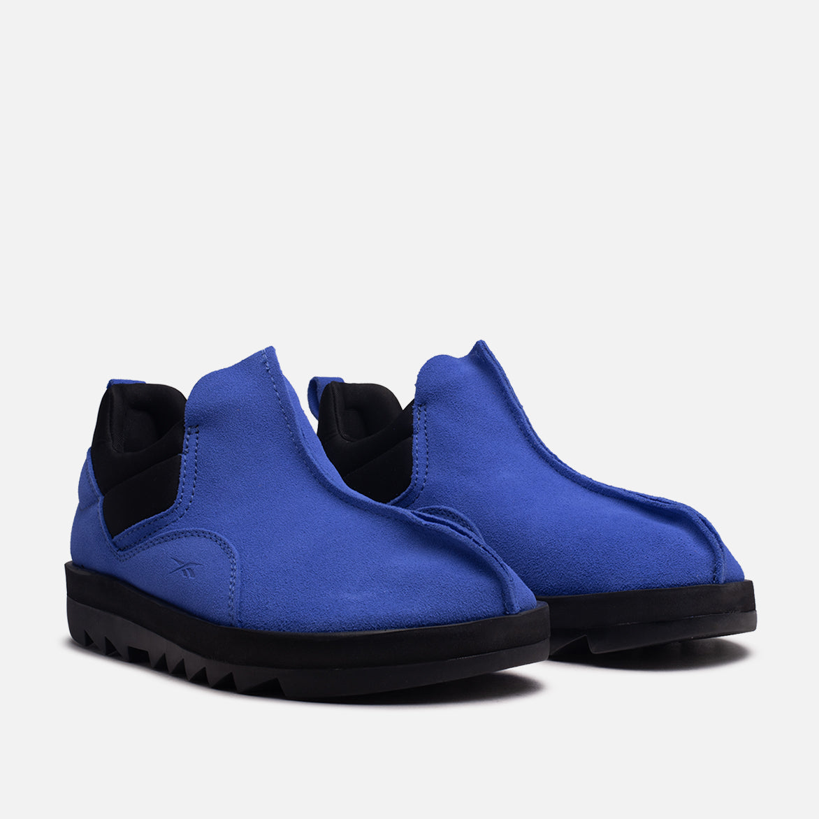 BEATNIK MOC Blue & Black Slip-On Shoes for Men - Comfortable Casual Loafers for Walking, Driving, and Everyday Wear
