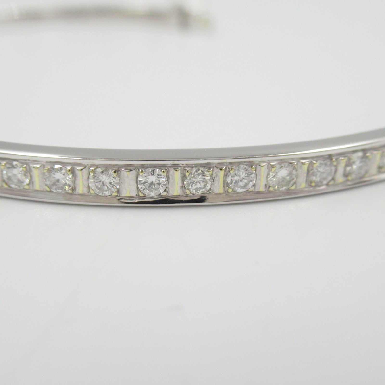 14KWG Diamond Bangle Bracelet - 1.05ct Genuine Diamond Jewelry for Women - Perfect for Weddings, Anniversaries & Special Occasions