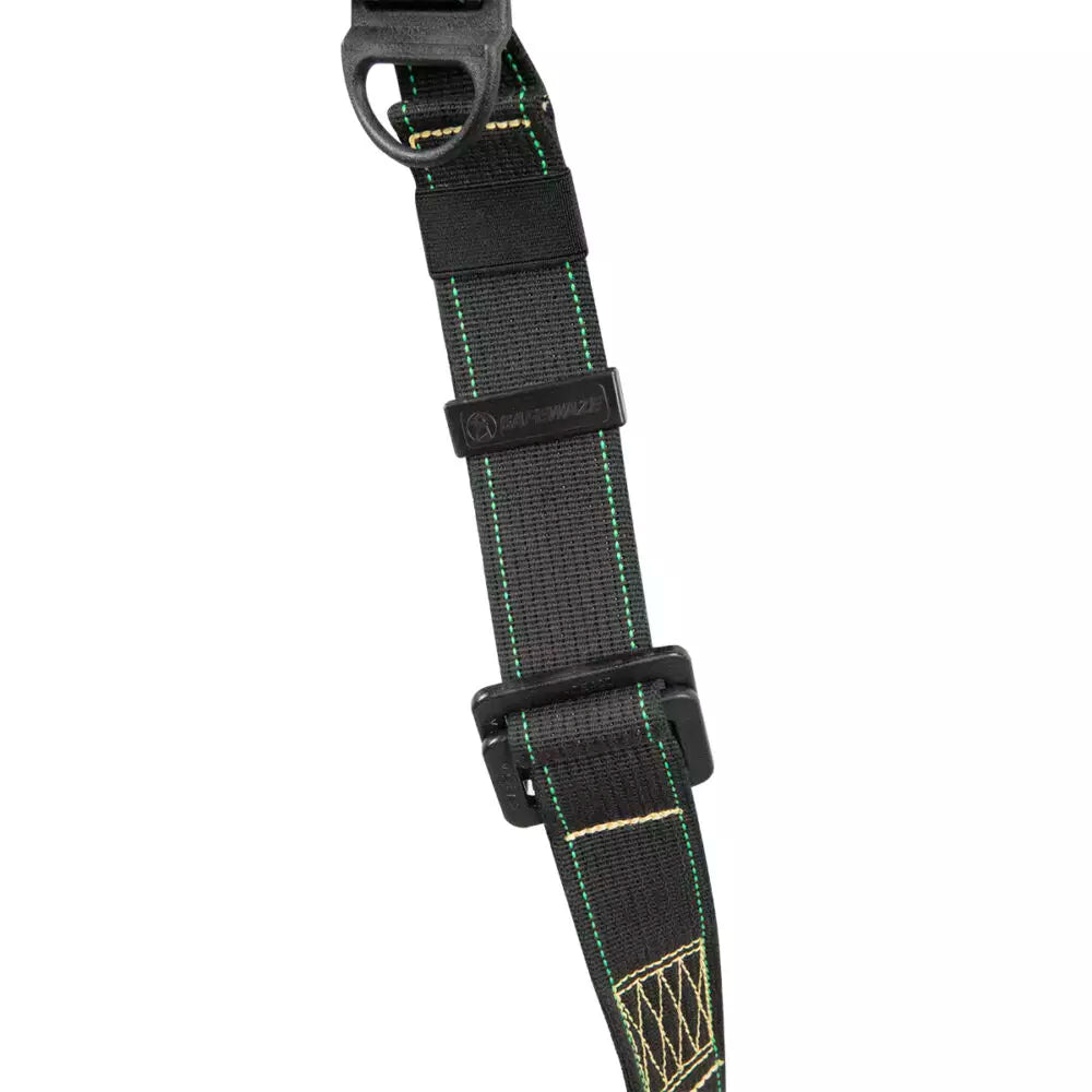 Arc Flash Full Body Harness DE 1D with QC Chest & Leg Straps - Safety Gear for Electrical Workers & Industrial Protection