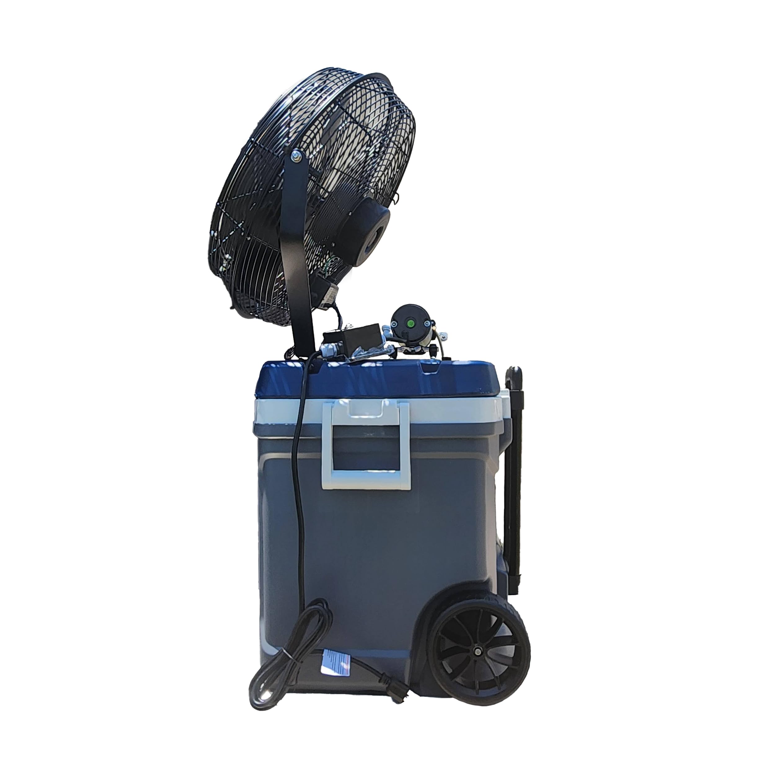 Portable Misting Fan System - 15 Gallon Tank with 14