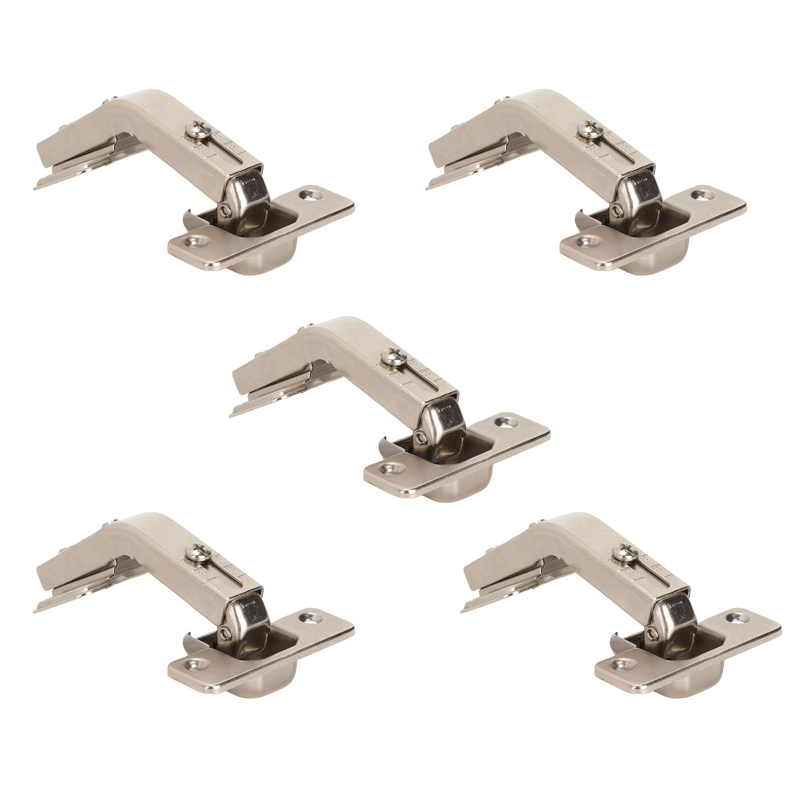 Stainless Steel Hydraulic Soft Close Cabinet Hinge for Kitchen & TV Cabinet - Smooth Quiet Door Closing for Modern Home & Office Use
