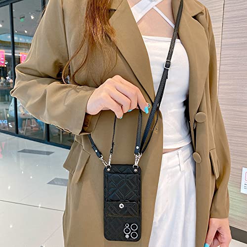 Samsung Galaxy A52 5G Wallet Case for Women - Leather Crossbody Phone Purse with Card Slots, Wrist Strap & Shoulder Strap | Shockproof Protective Phone Handbag | Perfect for Shopping, Travel & Daily Use (Red)