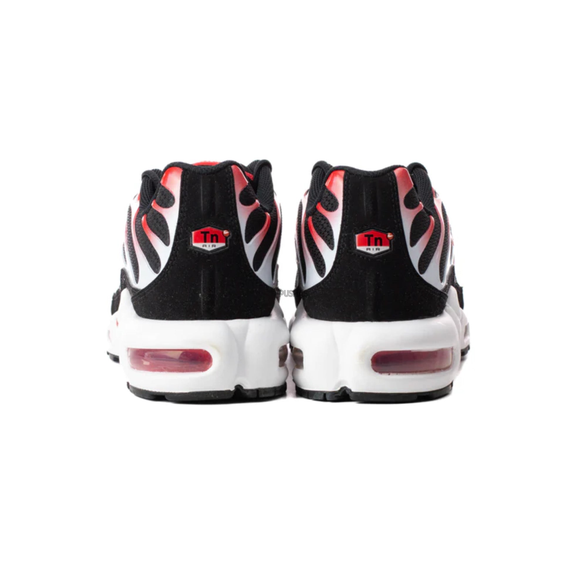 Nike Air Max TN Plus 'Black White University Red' Men's Running Shoes (2022) - Perfect for Gym Workouts, Jogging & Streetwear Fashion