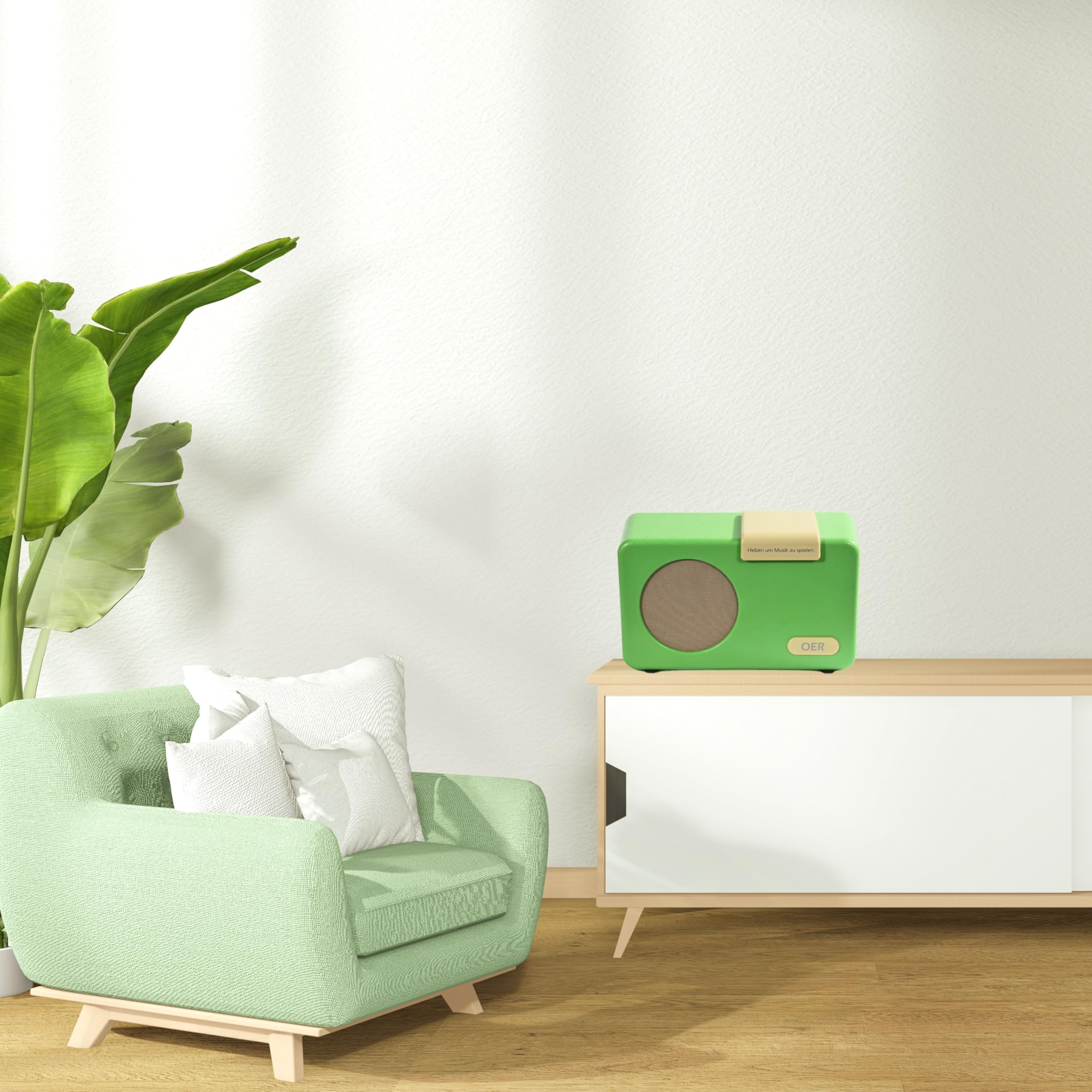 OER Easy-to-Use Music Player for Dementia & Alzheimer Patients - Senior-Friendly Radio with Simple Controls, Dementia Aid & Thoughtful Gift for Elderly Care (Perfect for Nursing Homes, Memory Care & Home Use)