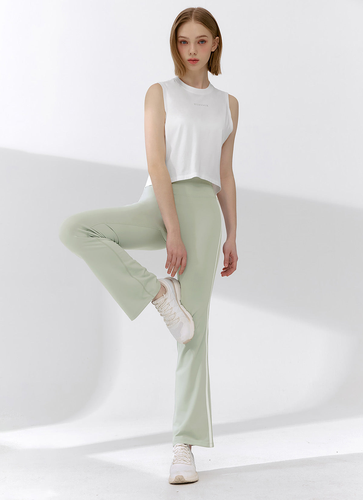 Premium Pima Cotton Back Slit Sleeveless Blouse - Women's Elegant Summer Top for Office, Date Night & Casual Outings