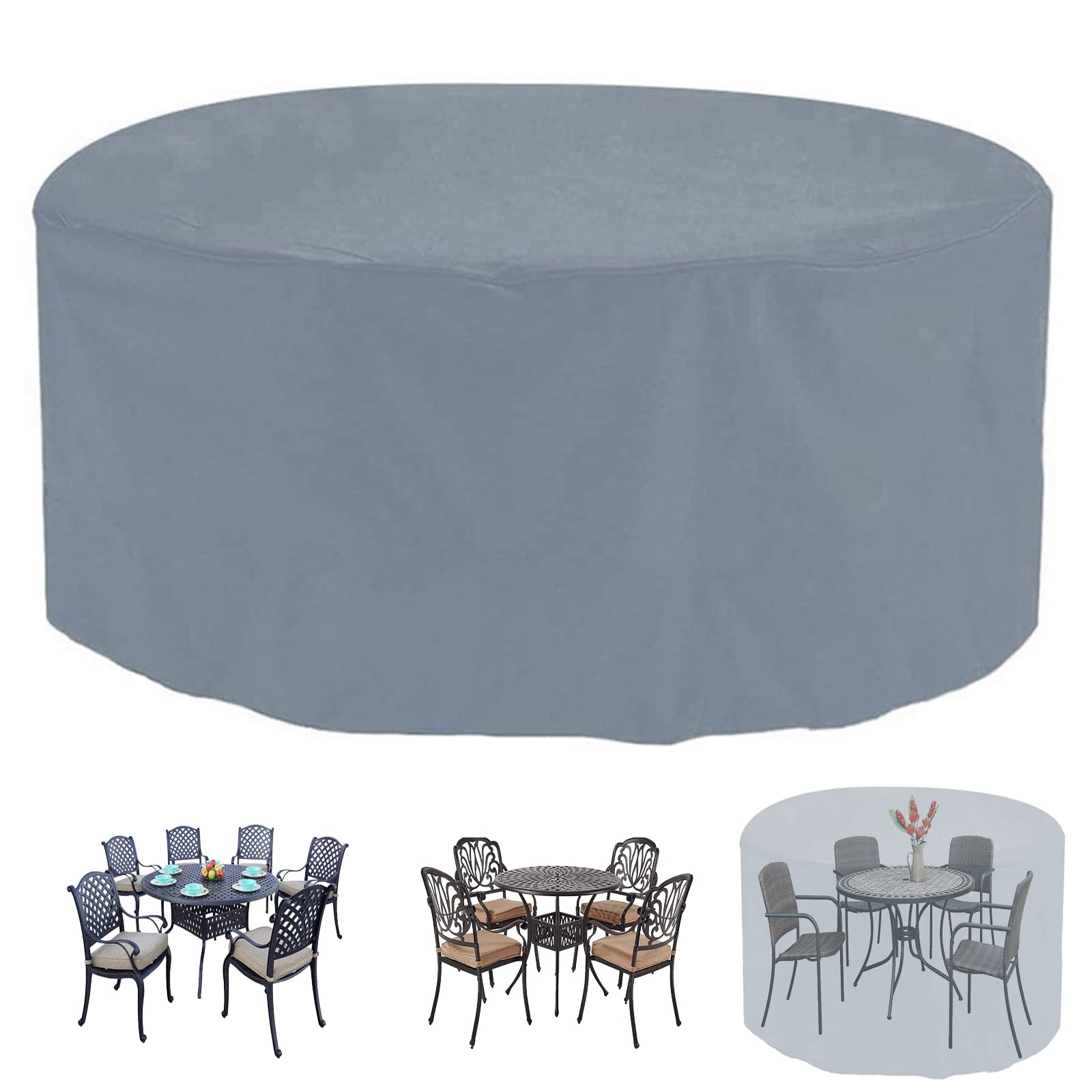 Waterproof Round Patio Furniture Covers 64