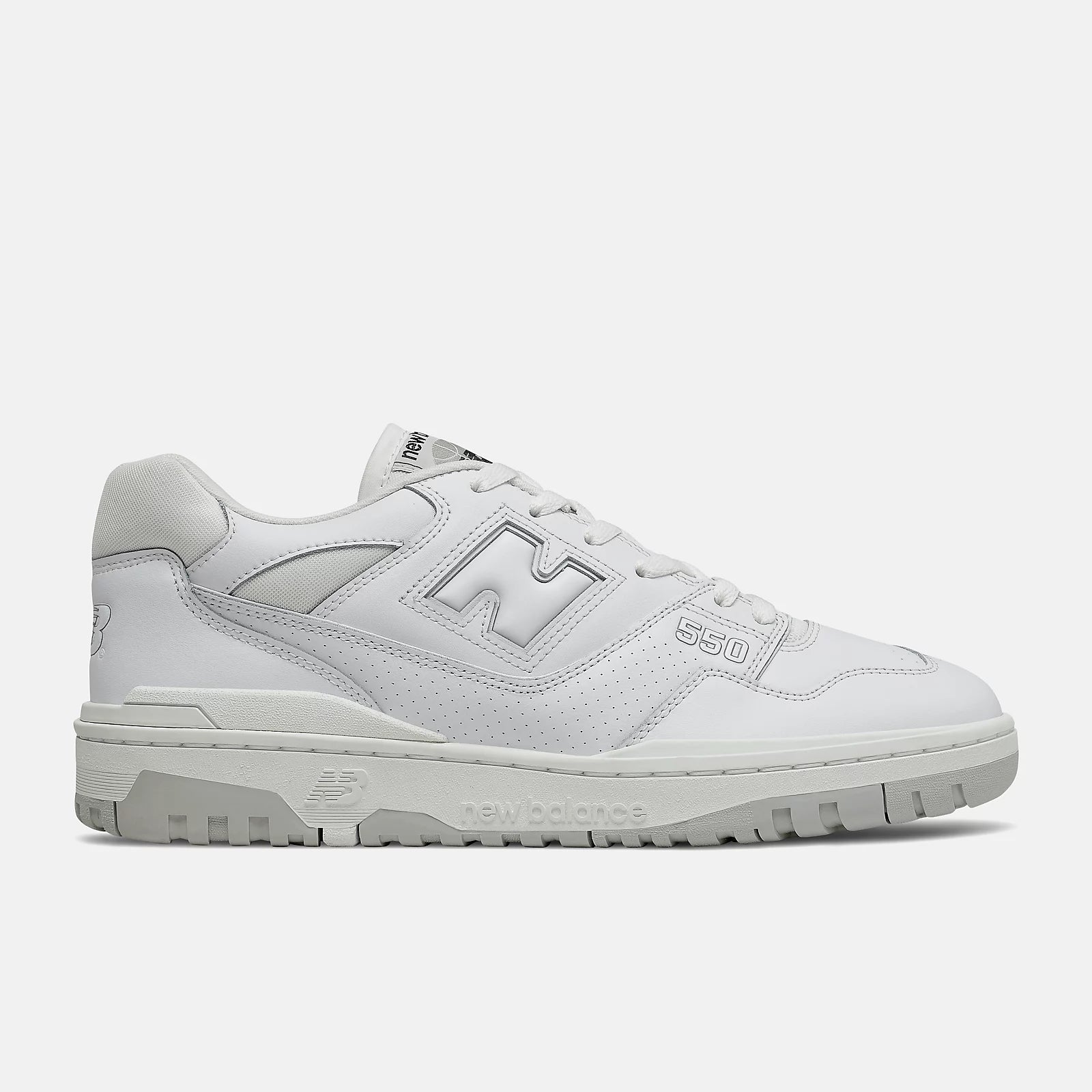 550 Sneakers for Men & Women - Classic White Casual Shoes for Walking, Running & Everyday Wear - Comfortable & Stylish Sneakers for Gym, Workout & Street Fashion