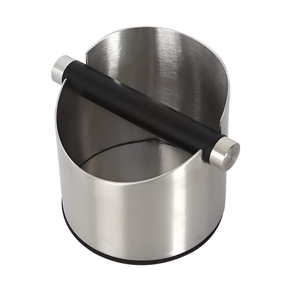 1pc Coffee Grounds Bucket - Durable Espresso Knock Box with Handle, Coffee Powder & Tea Waste Bin for Home & Cafe Use - Perfect for Espresso Machines, French Press, and Drip Coffee Cleanup