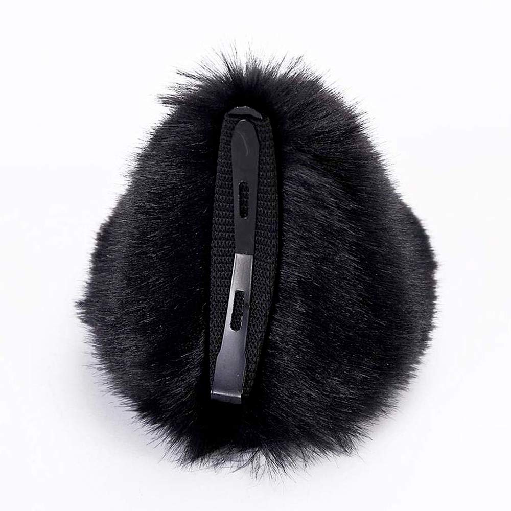 OLYPHAN Cat Ear Clips and Black Tail Set - Animal Ears Hair Accessories for Women, Halloween Costume, Neko Cosplay, Anime Cosplay, Party Outfit - Perfect for Halloween Parties, Cosplay Events, and Themed Costume Nights
