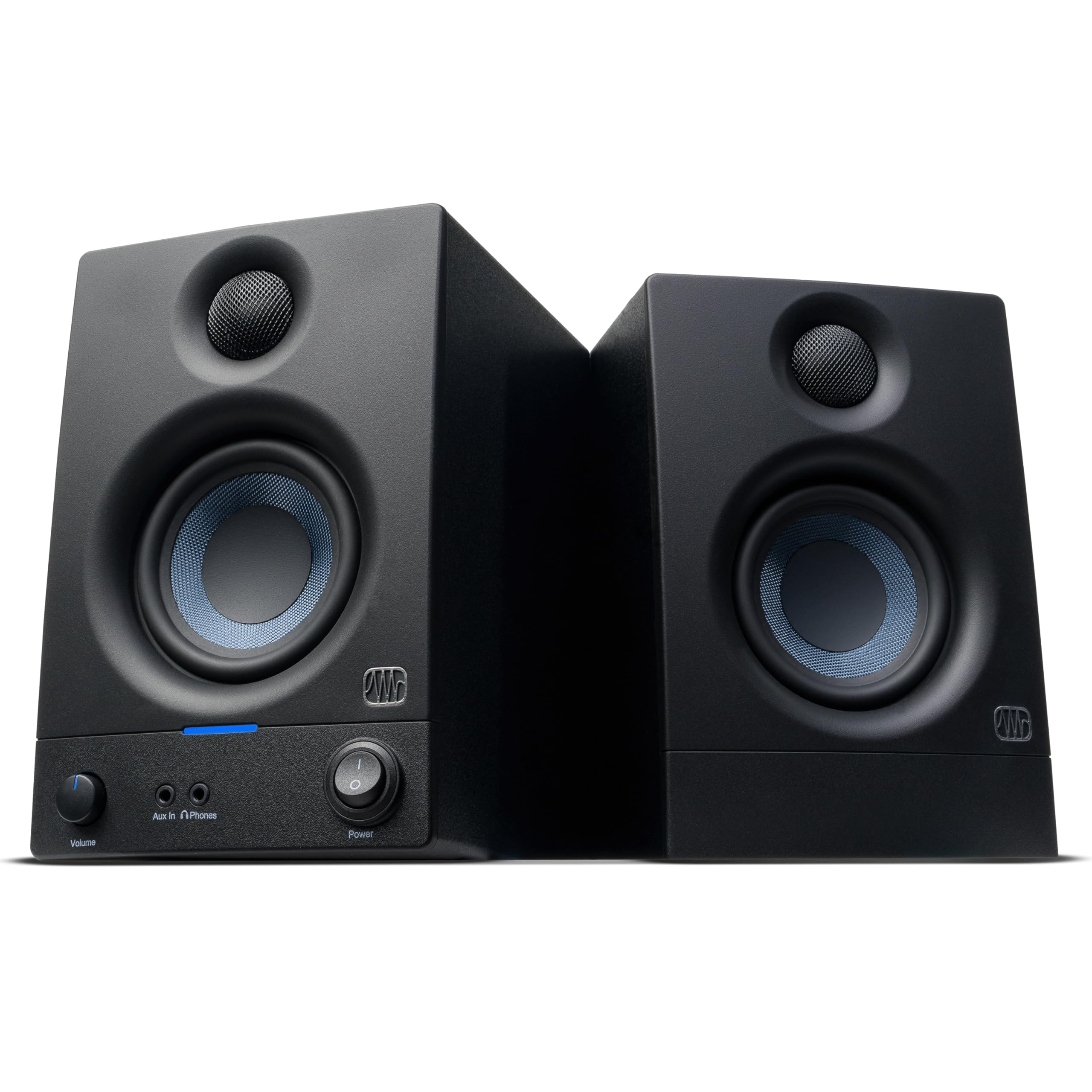 PreSonus Eris 3.5 Studio Monitors Pair - Professional Powered Active Nearfield Studio Speakers for Music Production, Home Recording, Gaming & Desktop Computer Audio | Perfect for Home Studios, Podcasting & Hi-Fi Listening