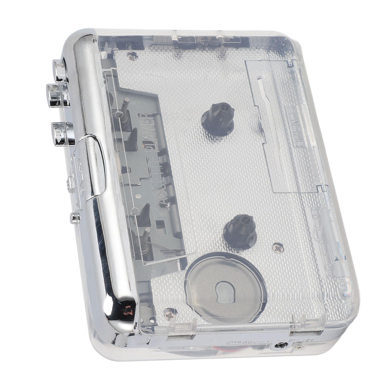 Portable Cassette Tape Player with Stereo Sound & 3.5mm Jack - Convert Cassette to MP3 for Home, Travel & Nostalgic Music Listening